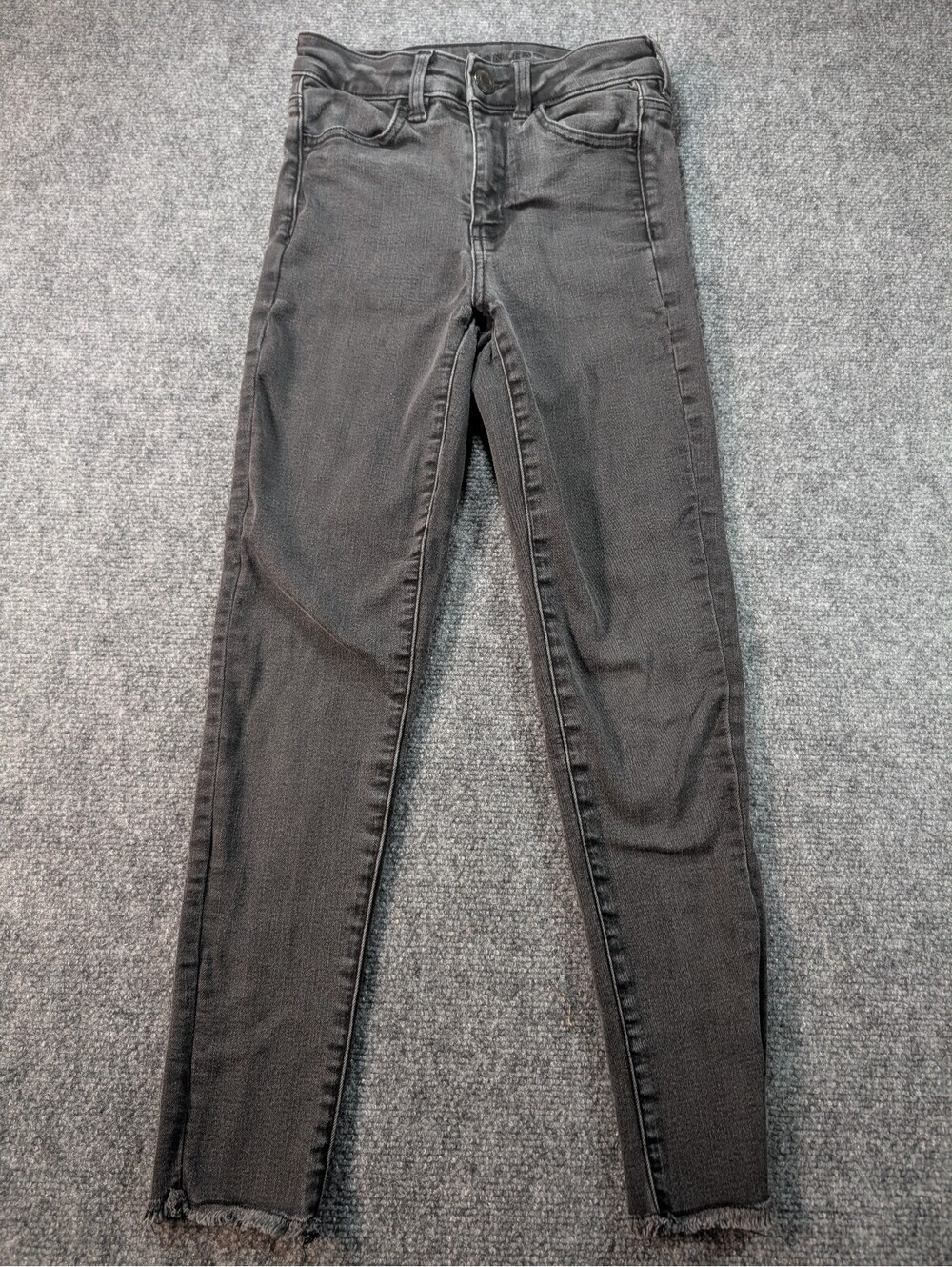 American Eagle Women's Size 0 Black Skinny Jeans Stretch